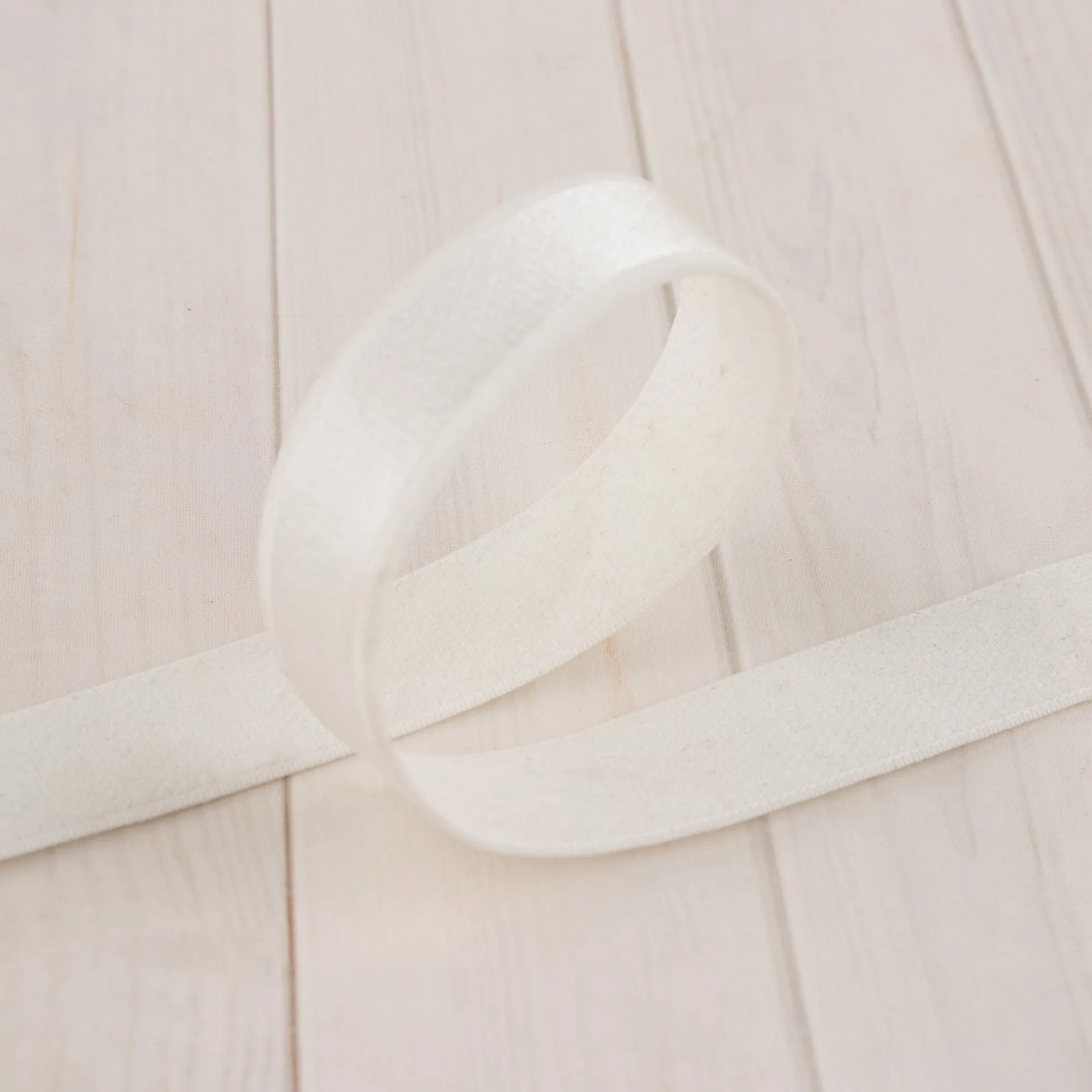 20mm Nylon/Spandex Bra Strap - White