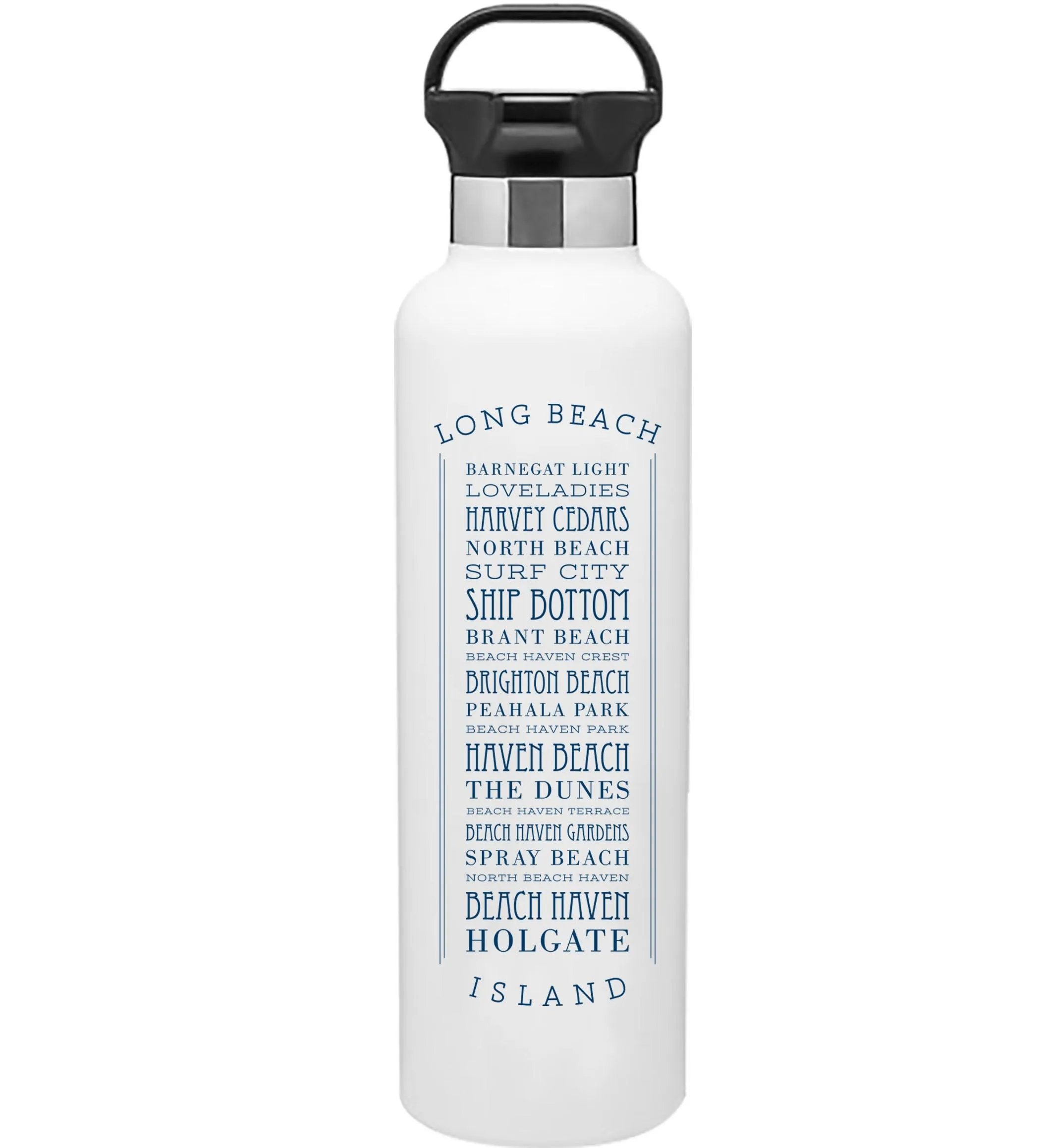 24 Oz. Stainless Insulated Gear Water Bottle Printed with a Customizable APPELLATIONS Design