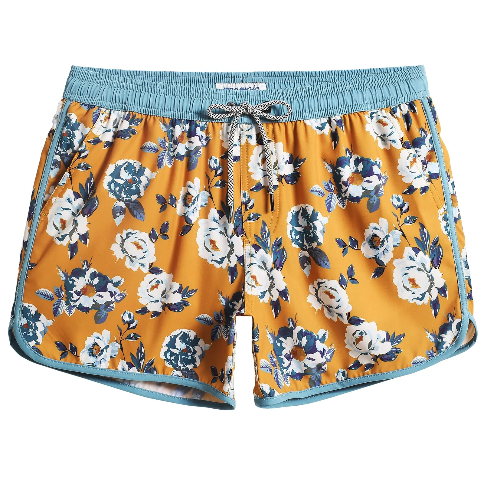 4.5 Inch Inseam Vintage Stretch Swallow Homing Swim Trunks