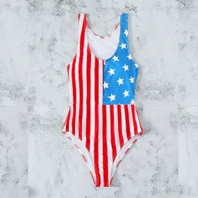 American Beach Goddess Swimsuit Bikini