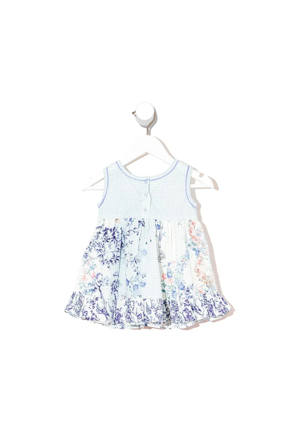 BABIES DRESS WITH SHIRRING PETIT DREAMER