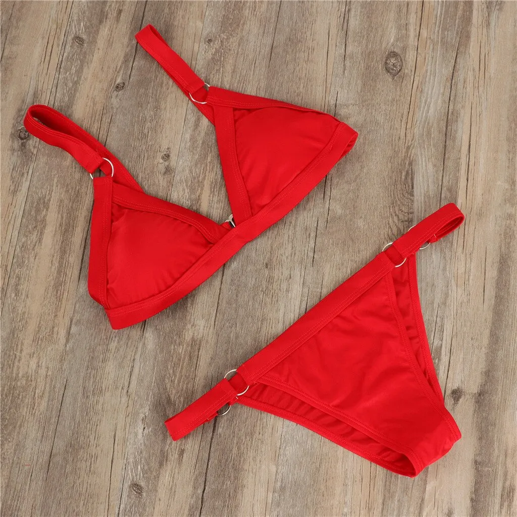 Bandage Push-up Padded Bikini