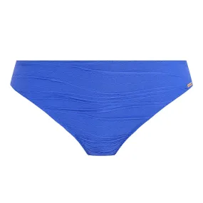 Beach Waves Ultramarine Mid Rise Bikini Bottom