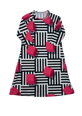 Best Frendz Girls Geometric Swim Dress