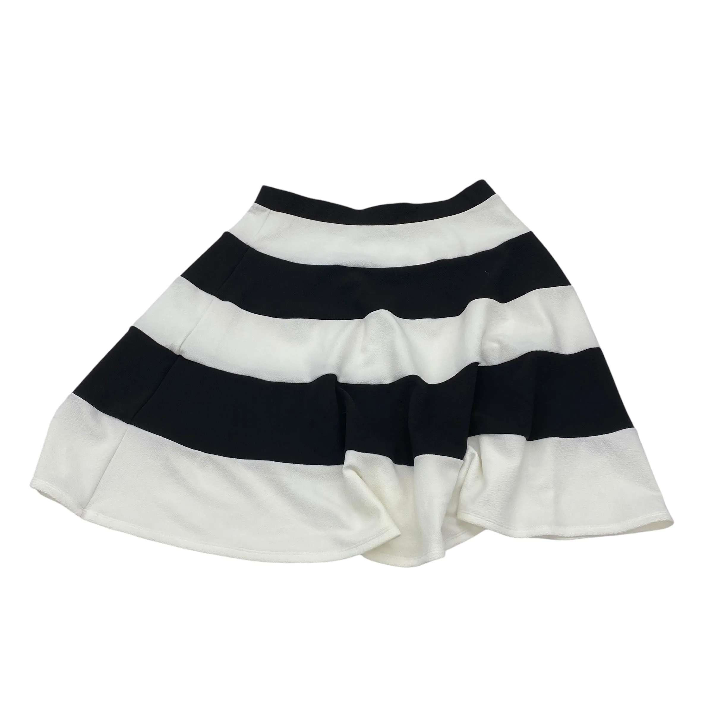 BLACK & WHITE SKIRT MIDI by FAITH AND JOY Size:1X