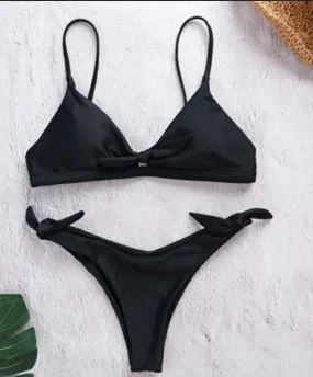 Black Bandage Bikini Swimwear