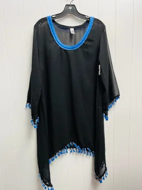 Black Swimwear Cover-up india boutique , Size Onesize