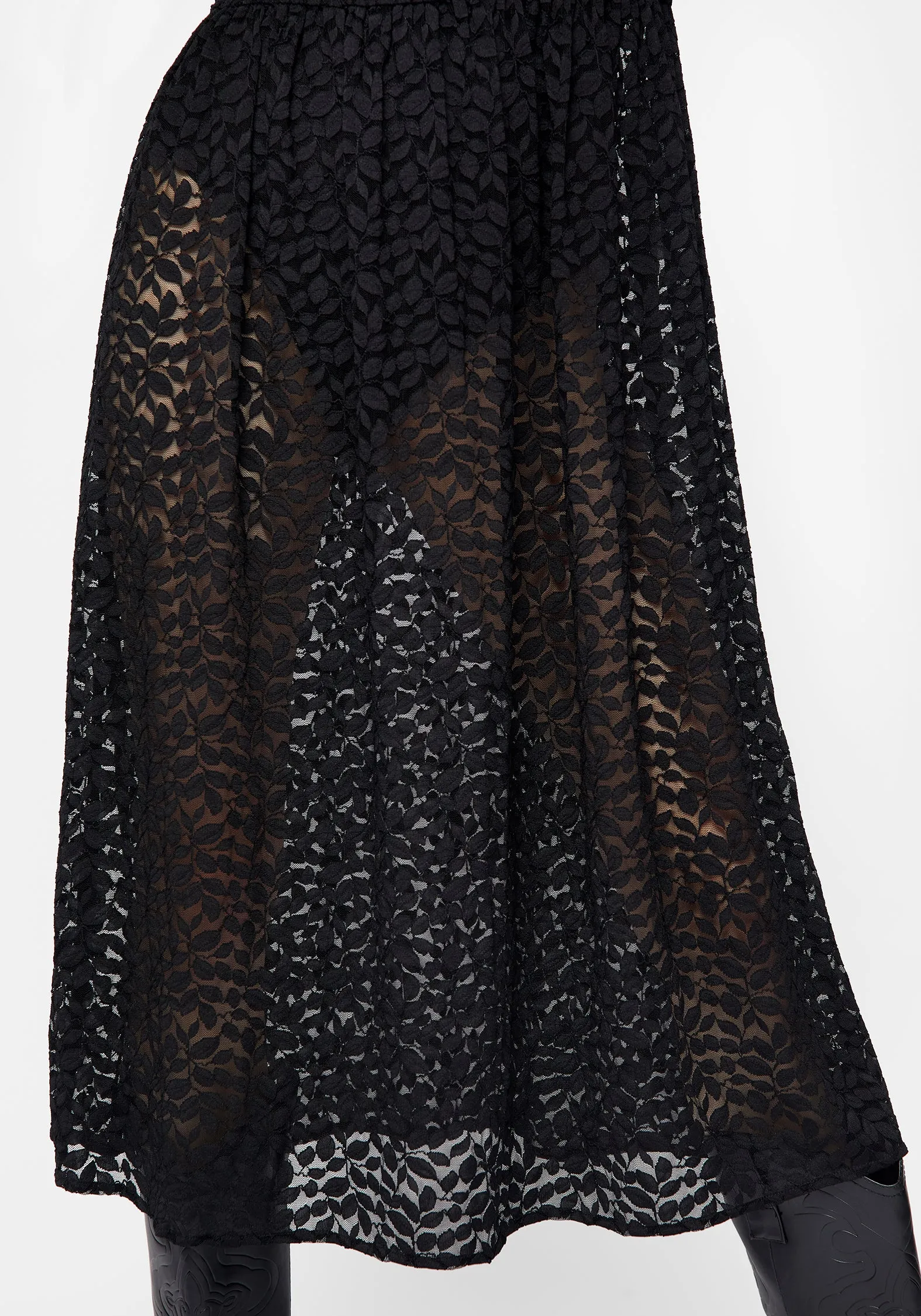 Blackwellia Lace Midi Dress