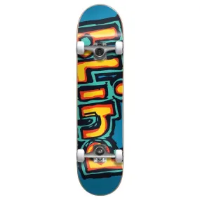 Blind Skateboards Matte OG Logo FP Complete Skateboard 7.75 - Bright Red/Teal