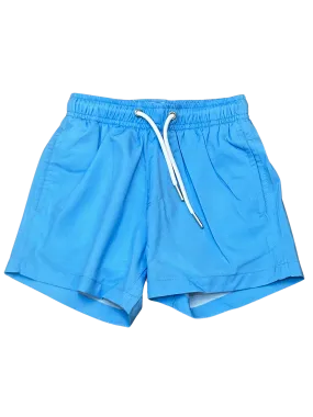 Blue to Waves Color Changing Swim Trunks