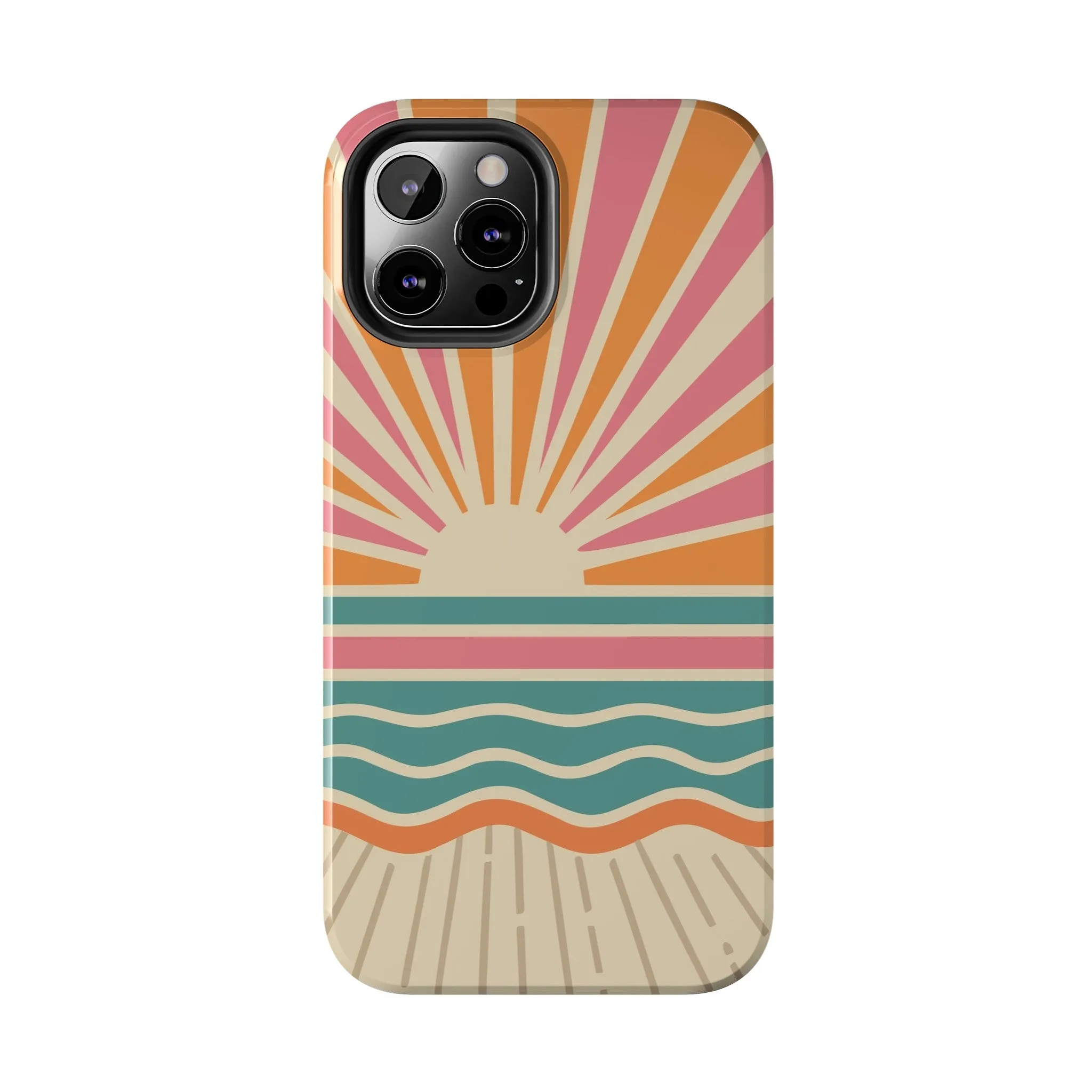 Boardwalk Sunrise | Retro Beach Case