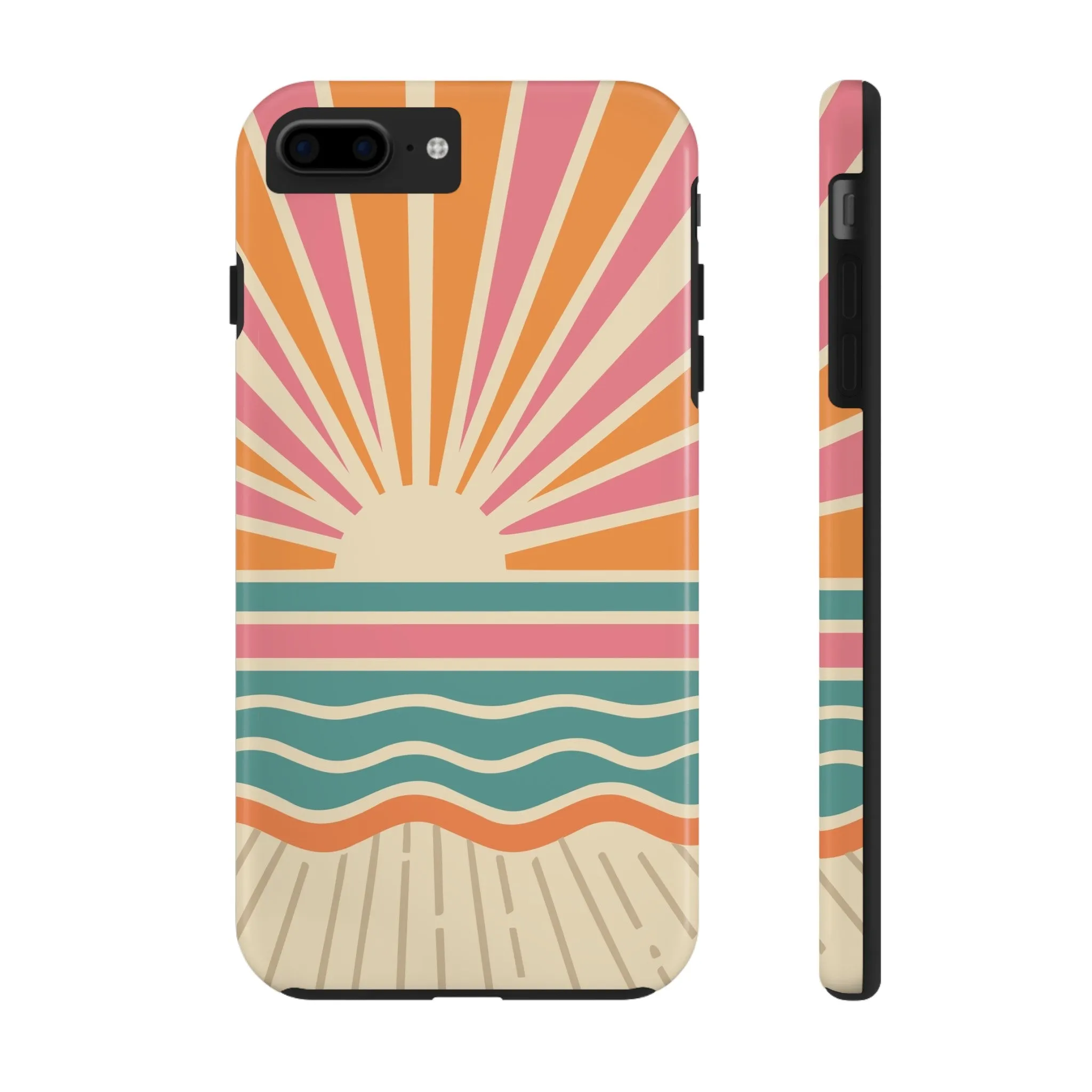 Boardwalk Sunrise | Retro Beach Case