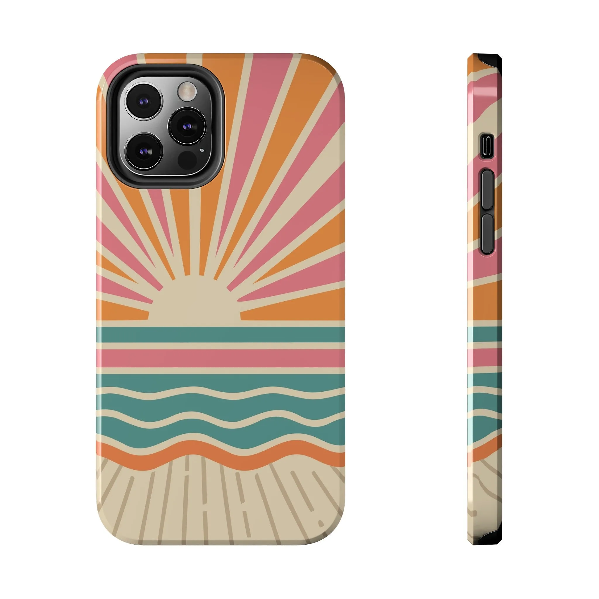 Boardwalk Sunrise | Retro Beach Case