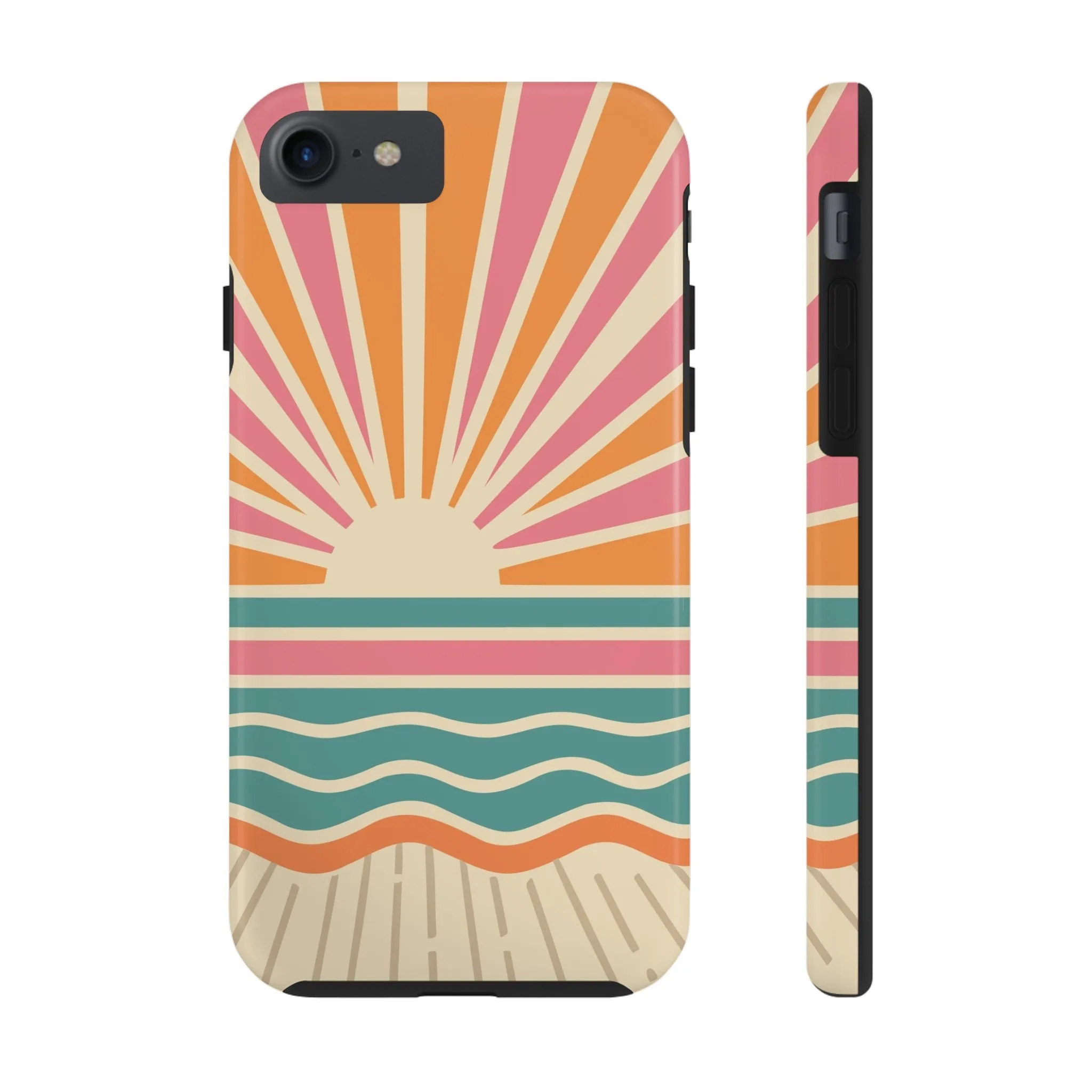 Boardwalk Sunrise | Retro Beach Case