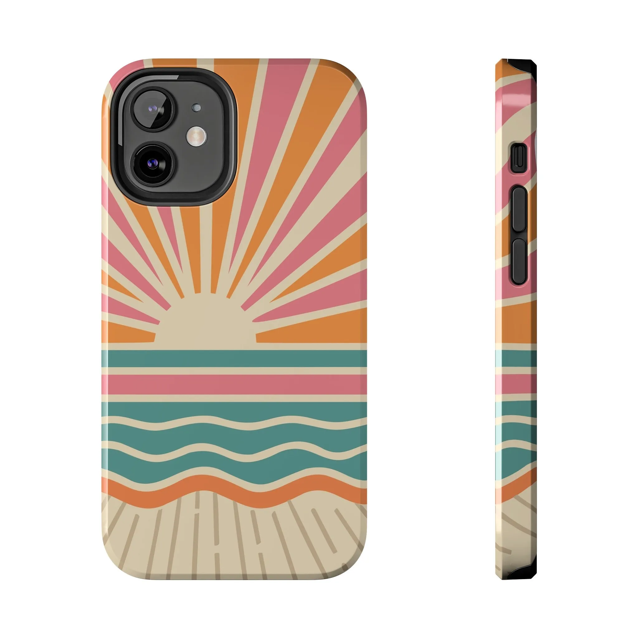 Boardwalk Sunrise | Retro Beach Case