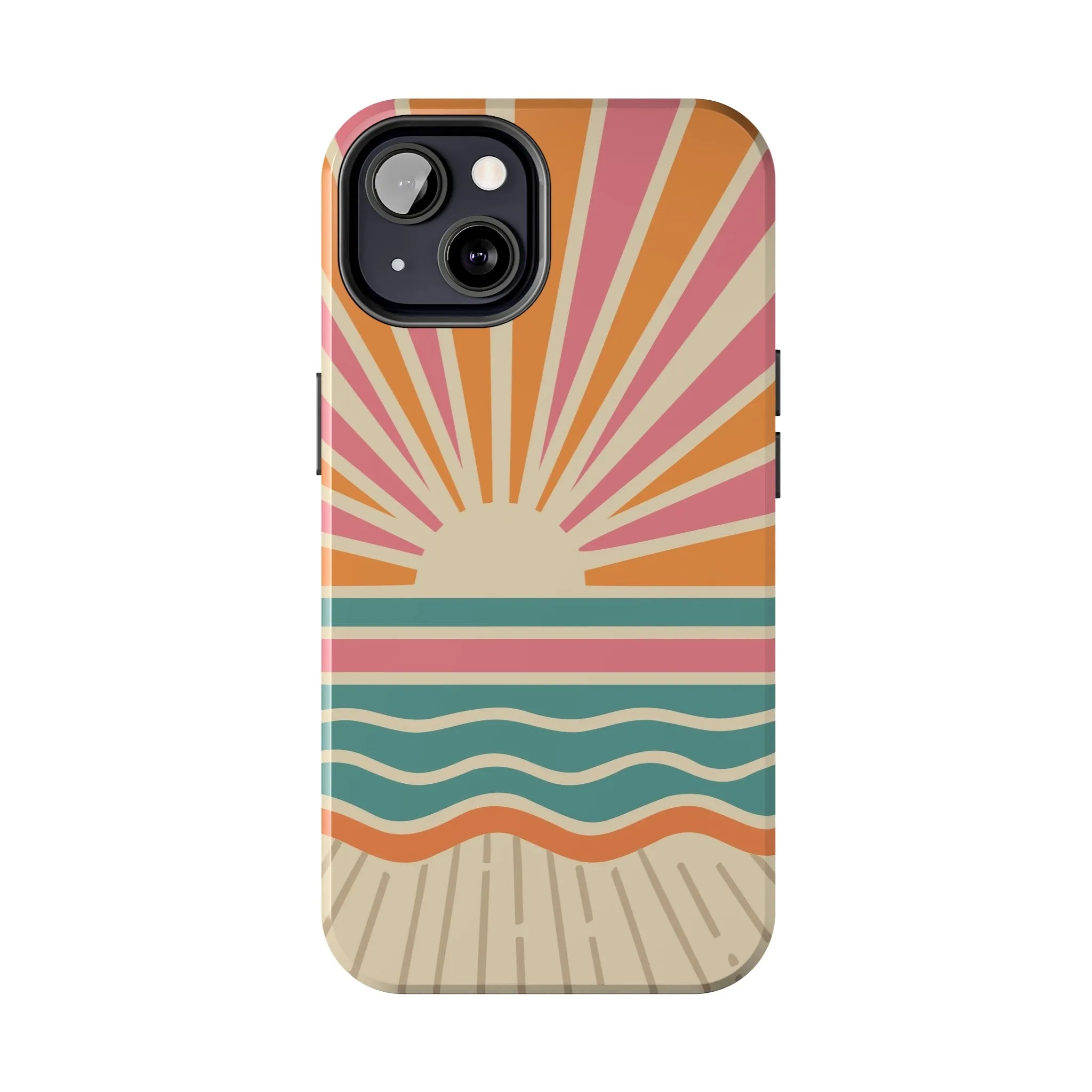 Boardwalk Sunrise | Retro Beach Case