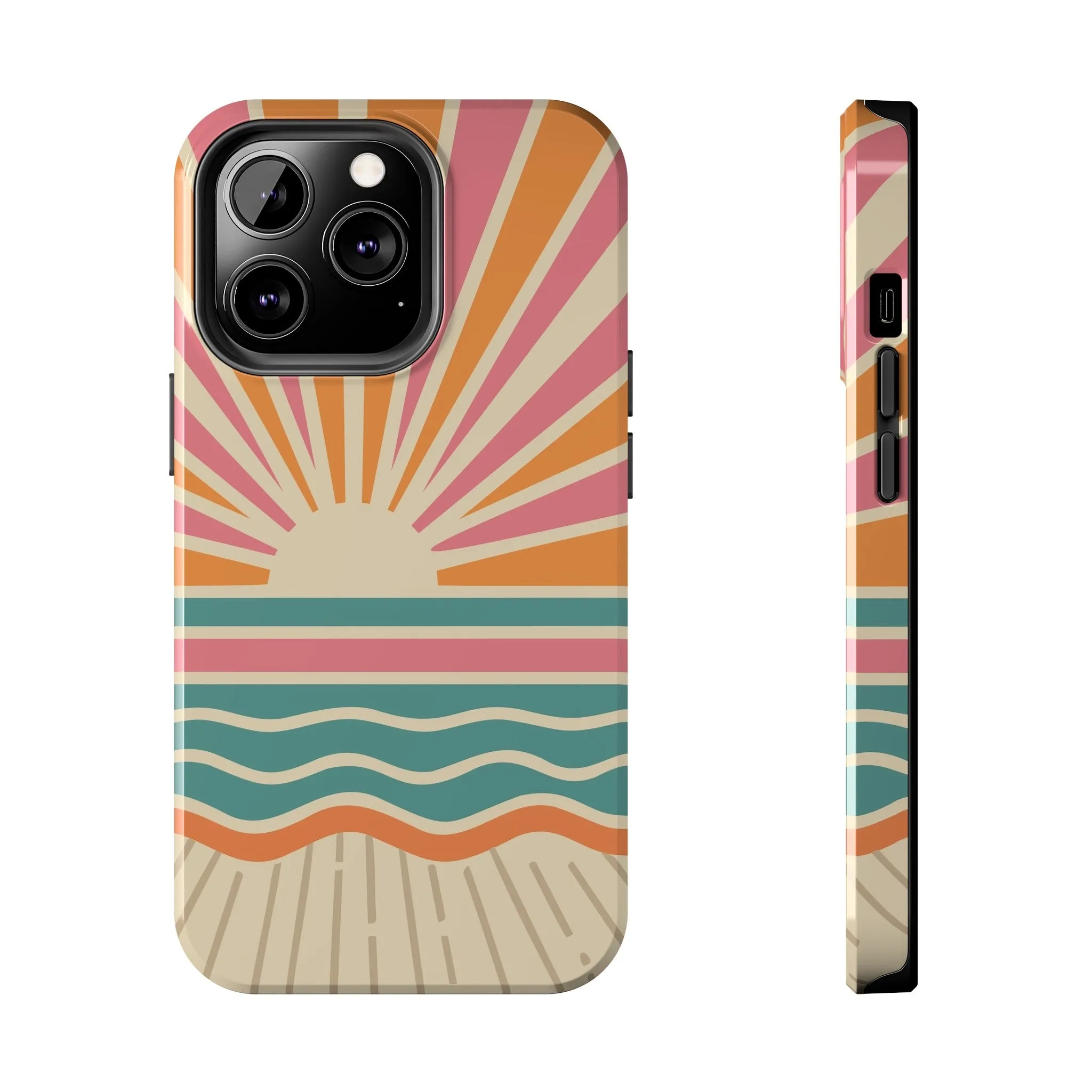 Boardwalk Sunrise | Retro Beach Case