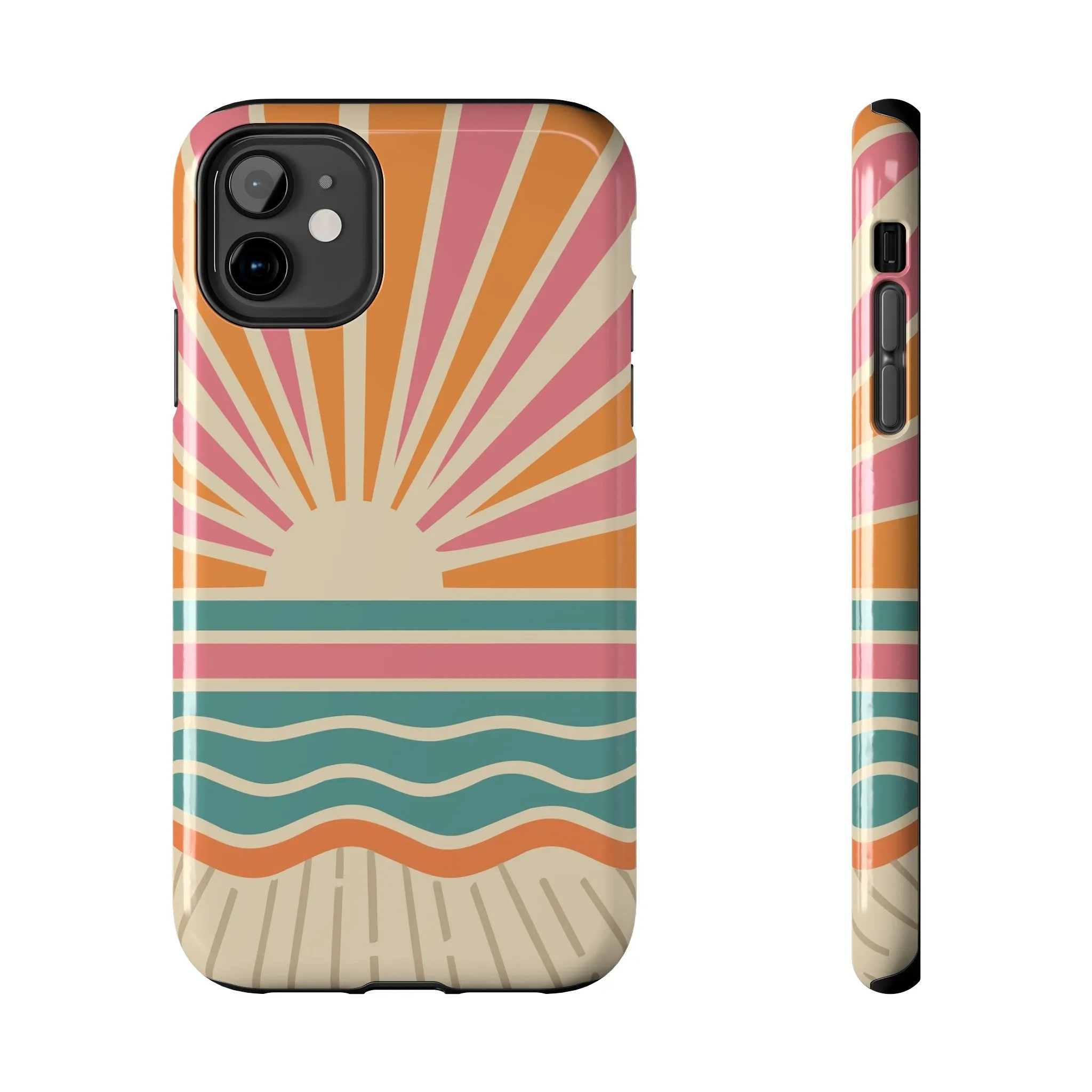 Boardwalk Sunrise | Retro Beach Case