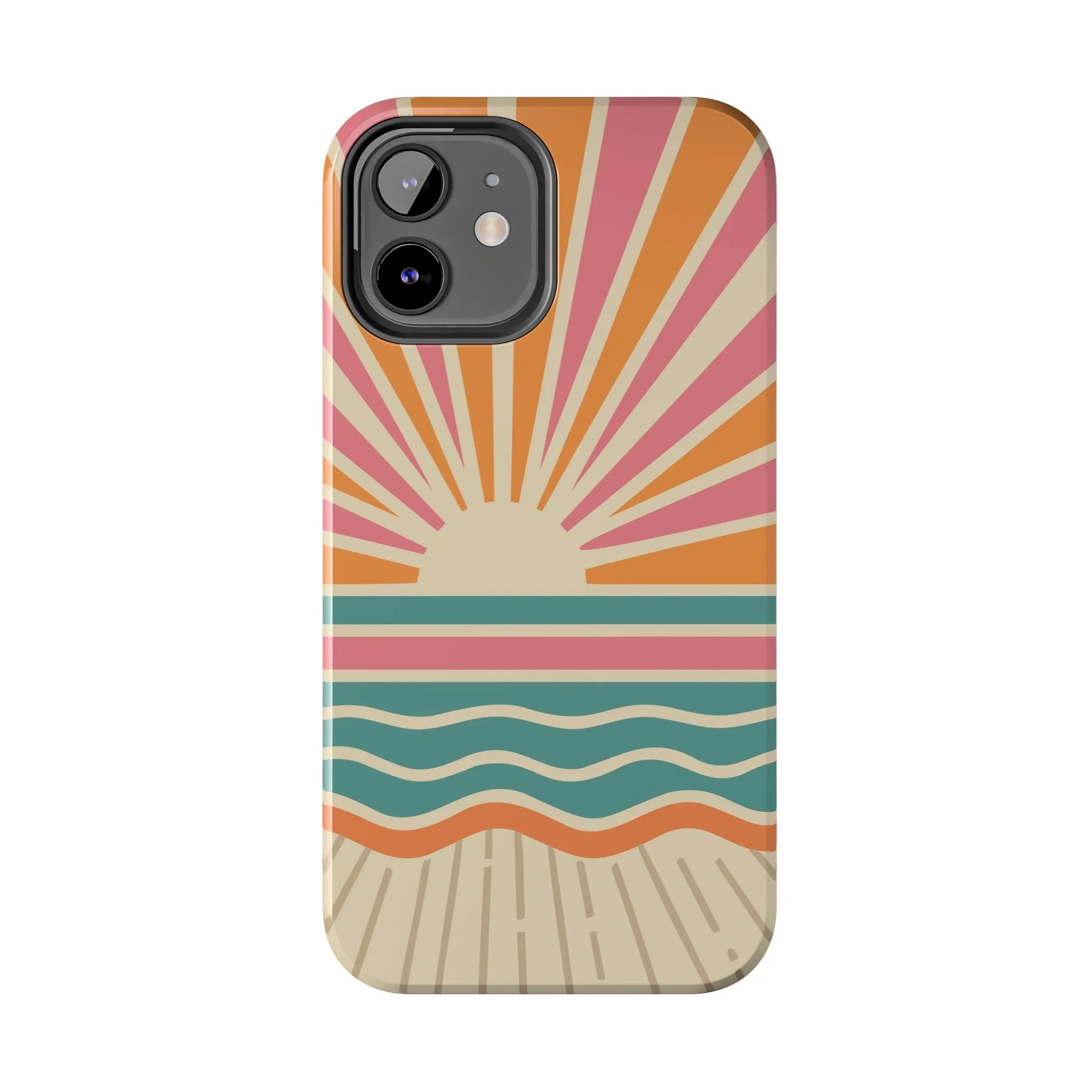 Boardwalk Sunrise | Retro Beach Case