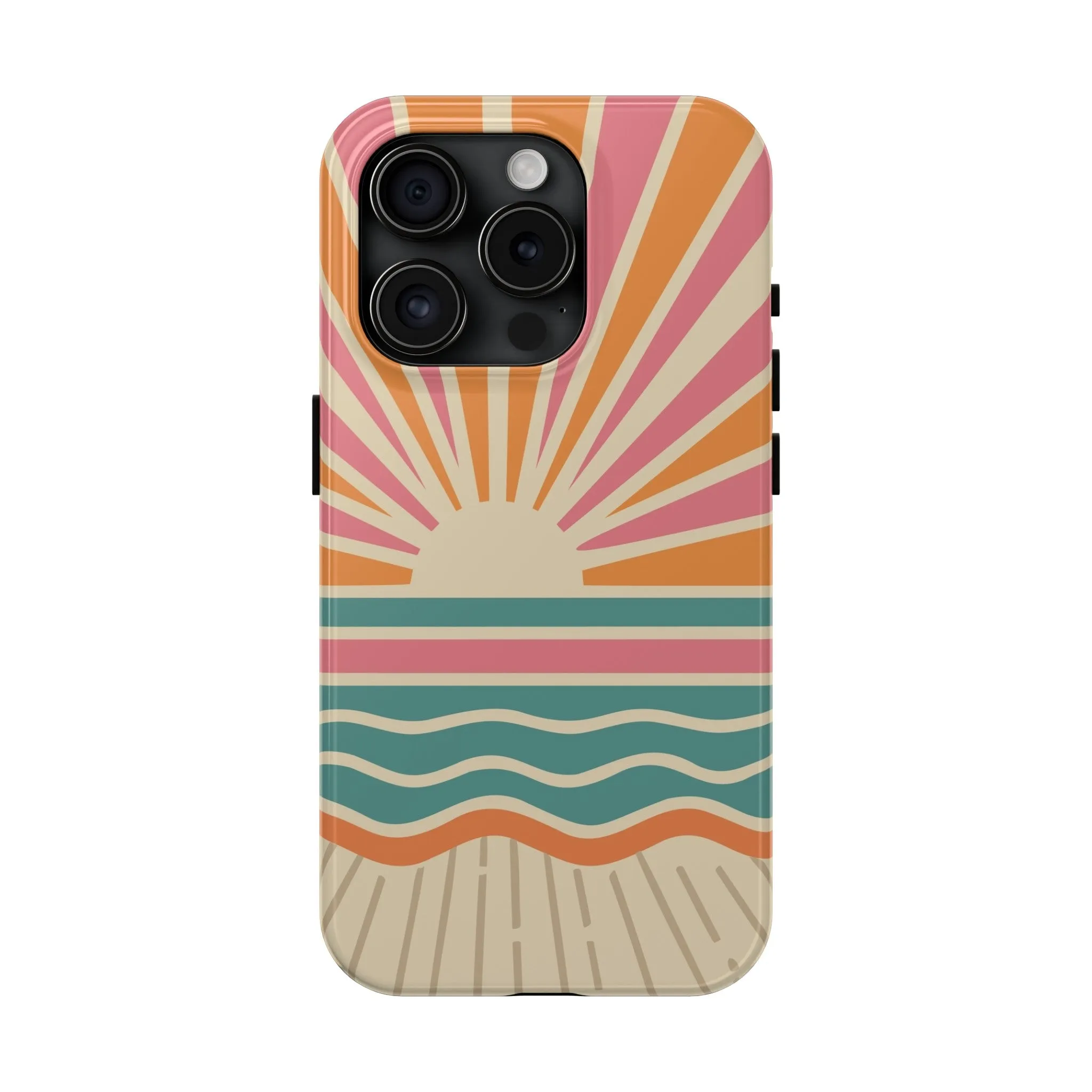 Boardwalk Sunrise | Retro Beach Case