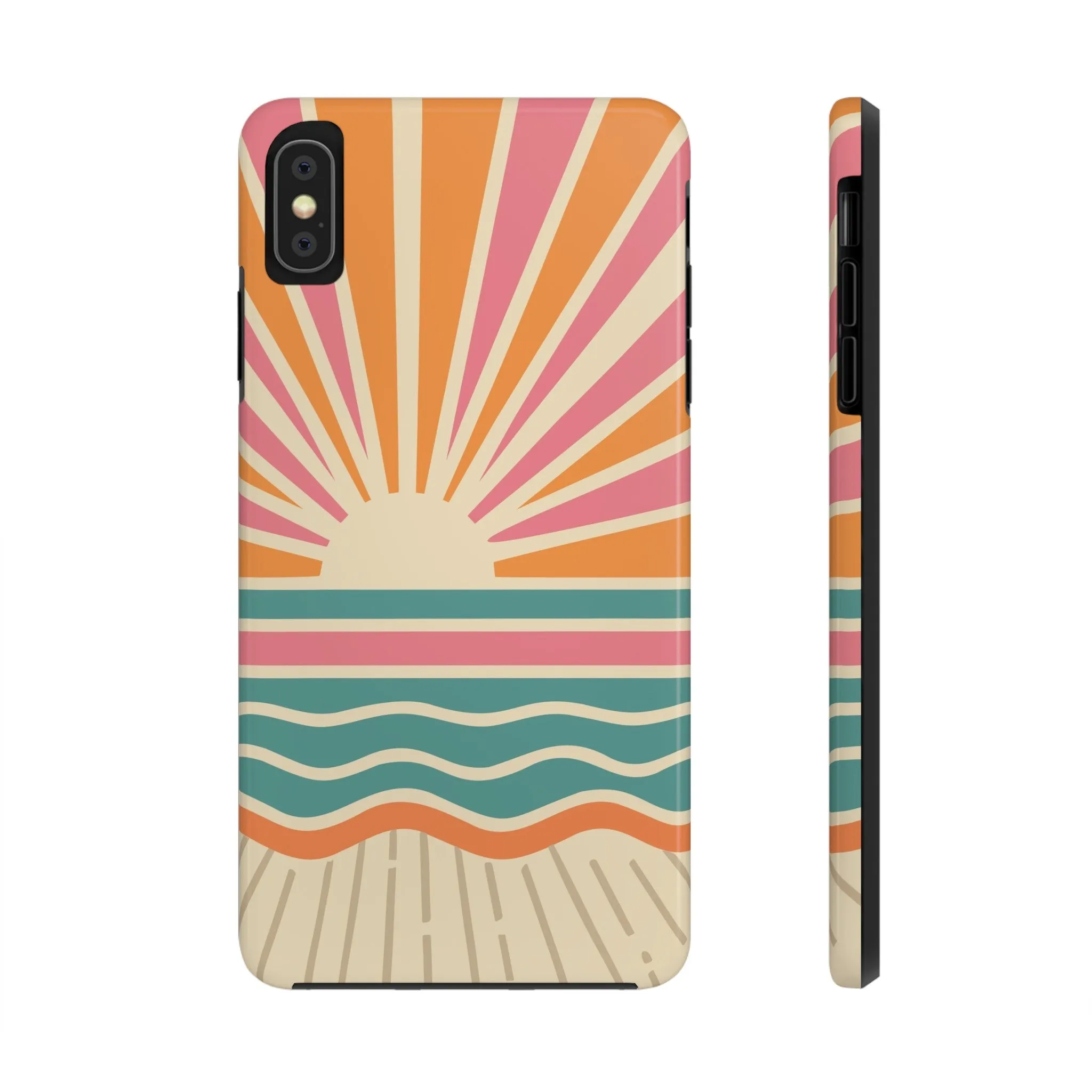 Boardwalk Sunrise | Retro Beach Case