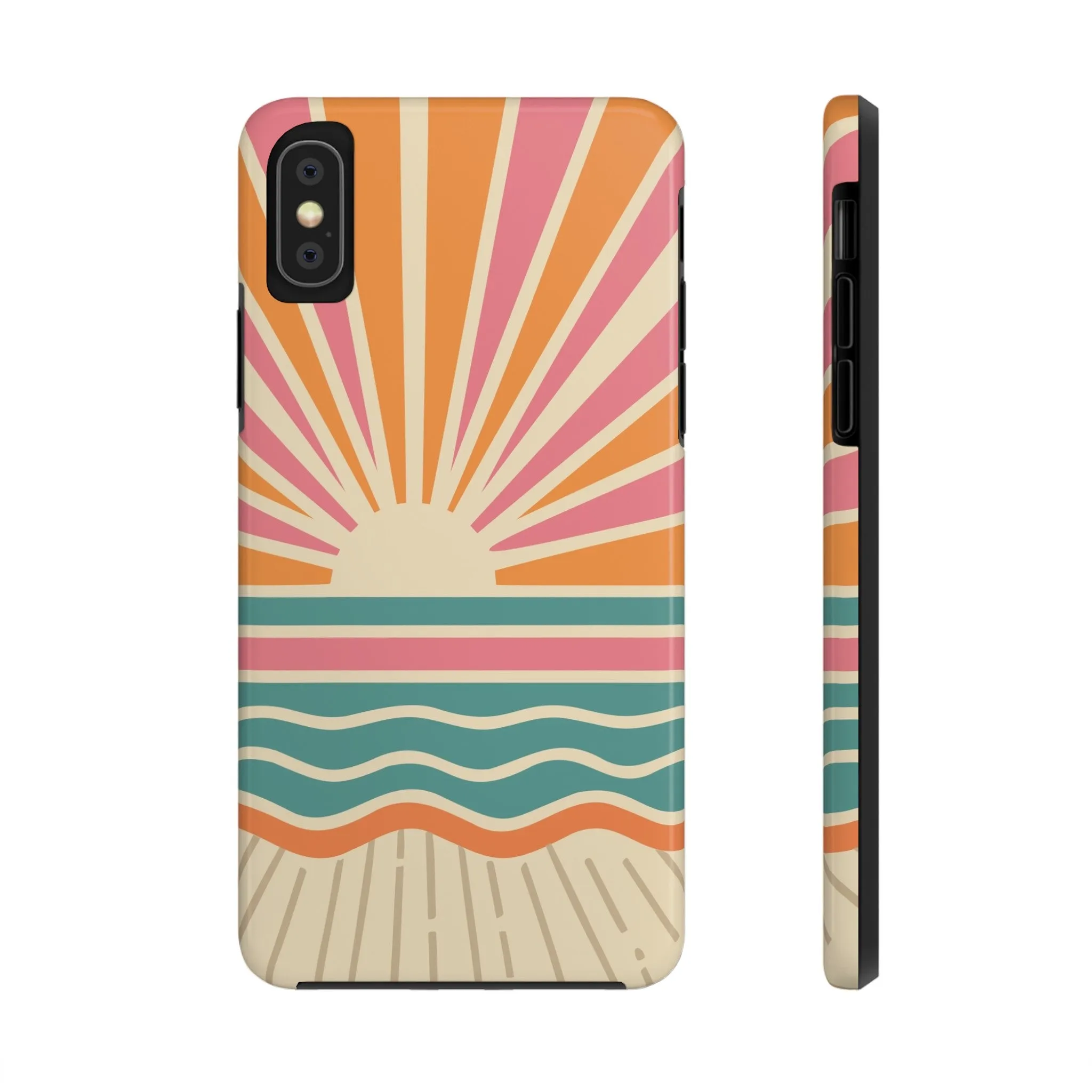 Boardwalk Sunrise | Retro Beach Case