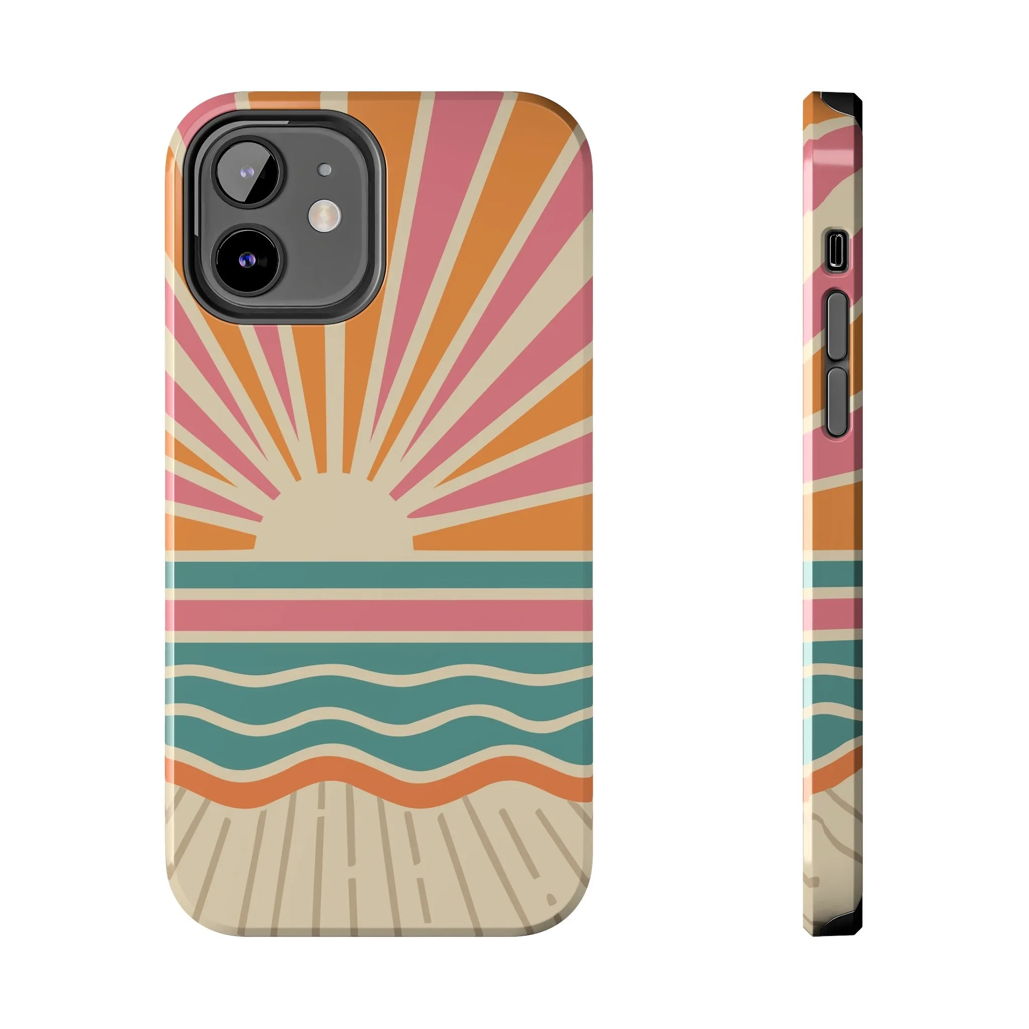 Boardwalk Sunrise | Retro Beach Case