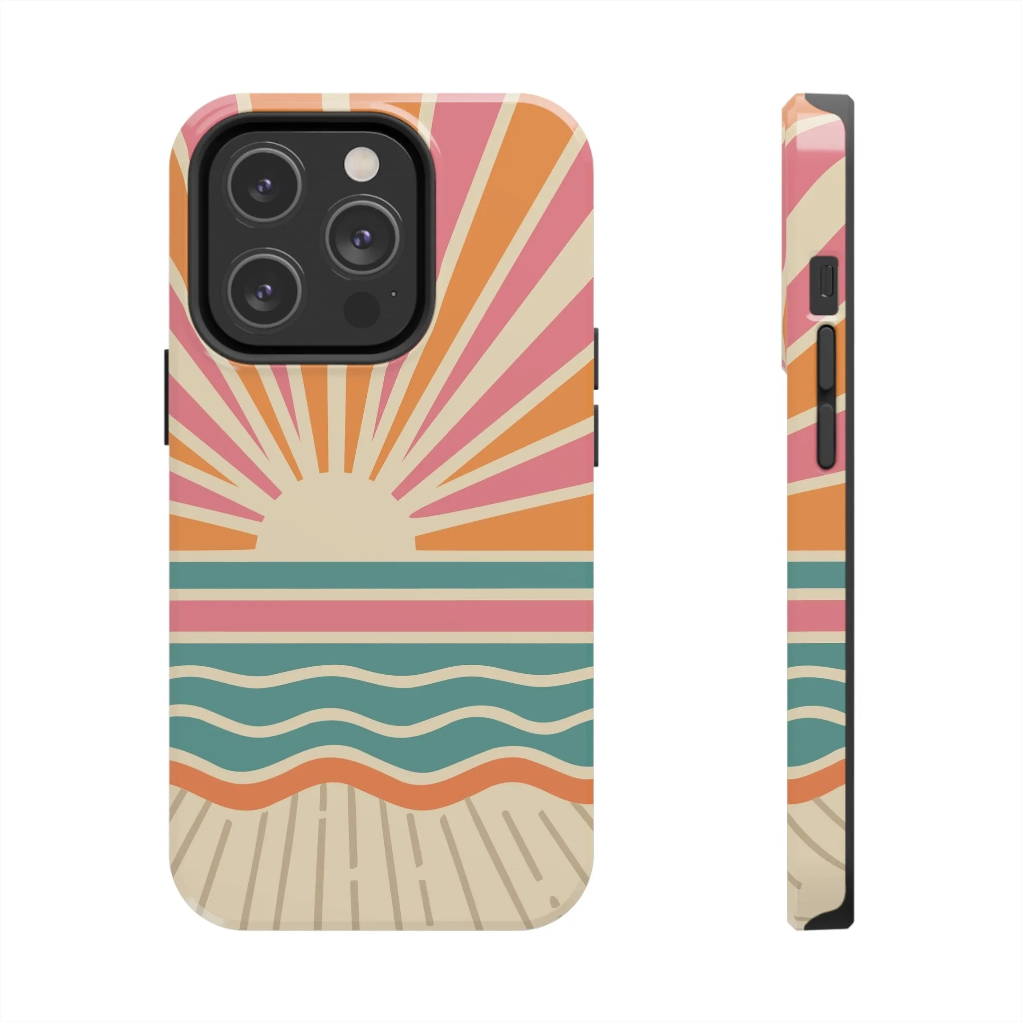 Boardwalk Sunrise | Retro Beach Case