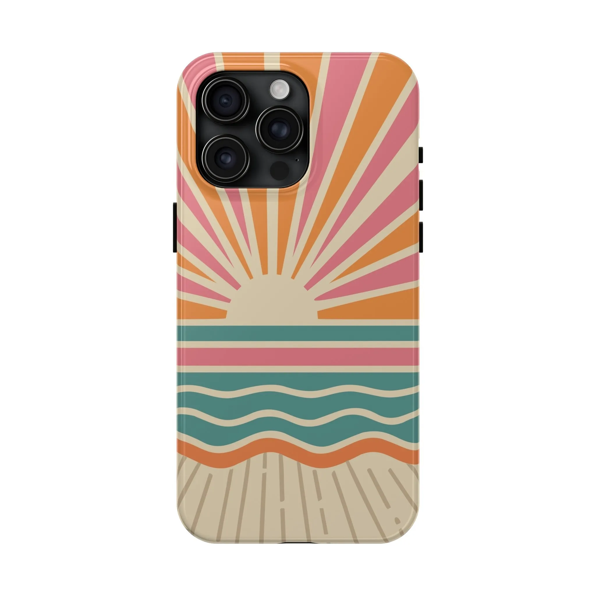 Boardwalk Sunrise | Retro Beach Case