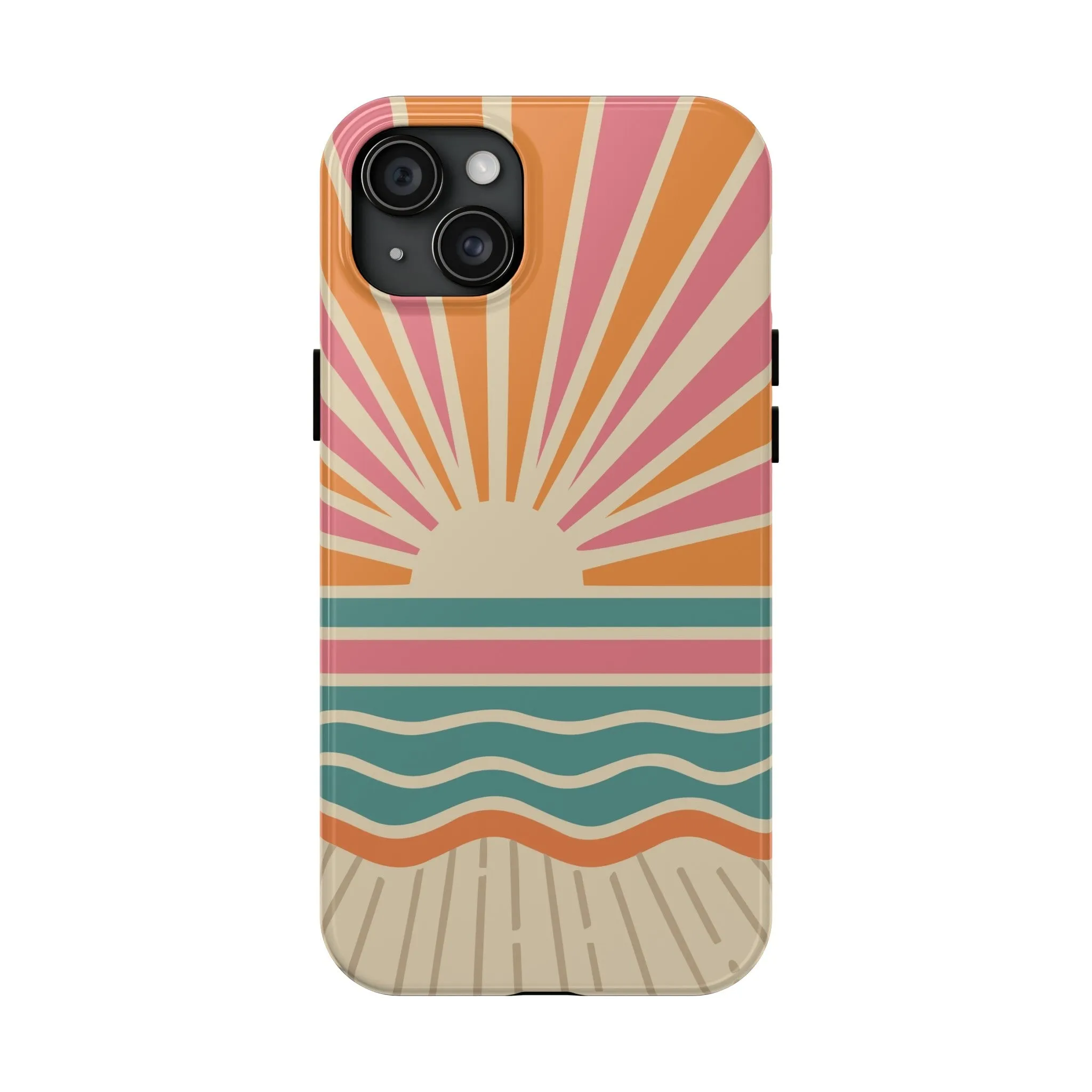 Boardwalk Sunrise | Retro Beach Case