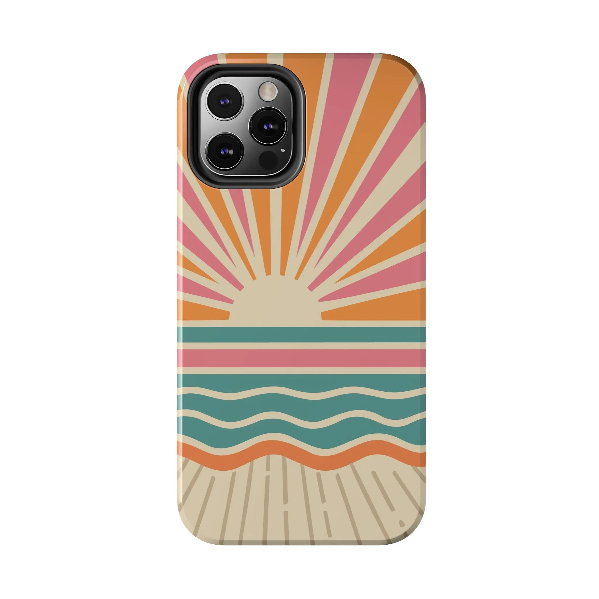 Boardwalk Sunrise | Retro Beach Case