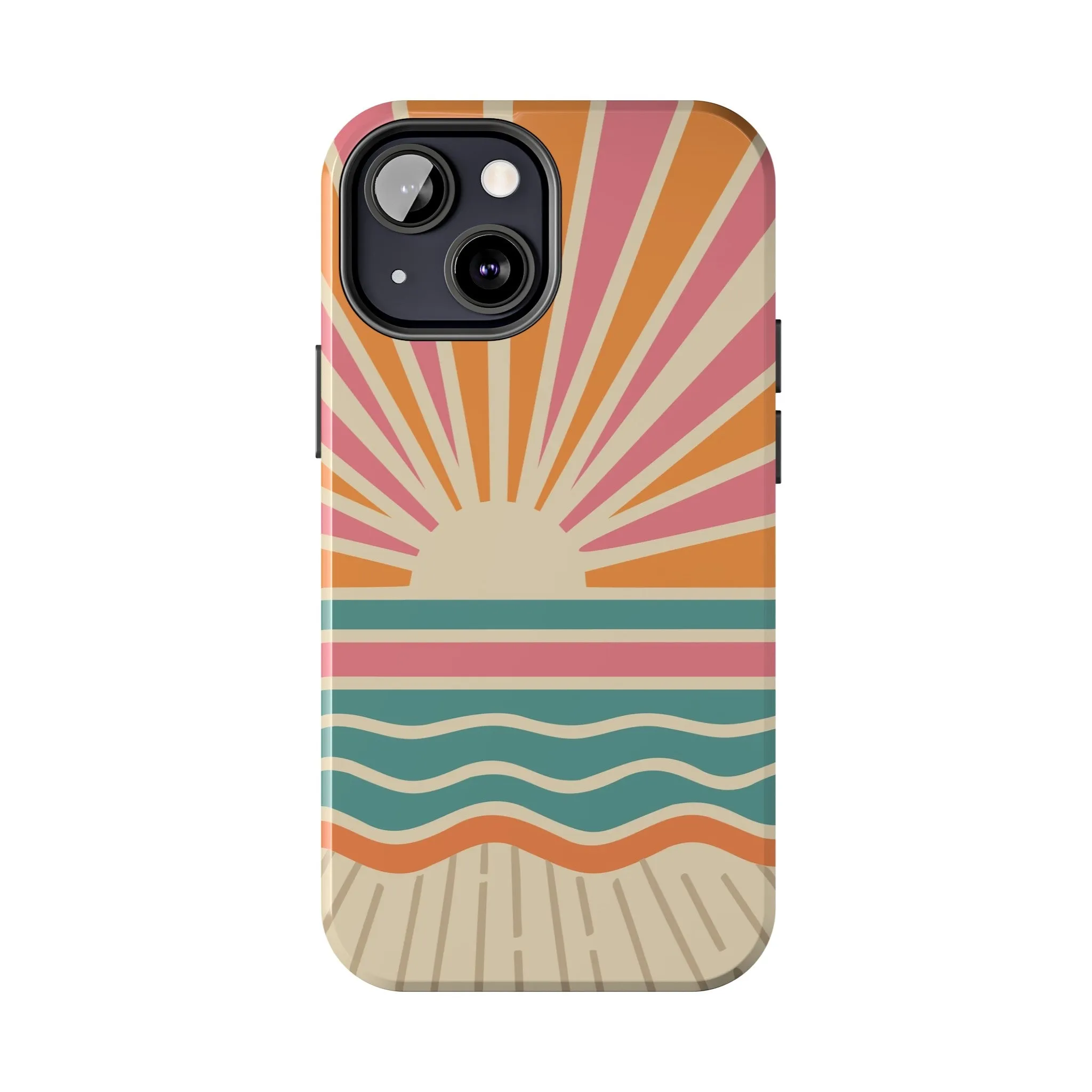 Boardwalk Sunrise | Retro Beach Case