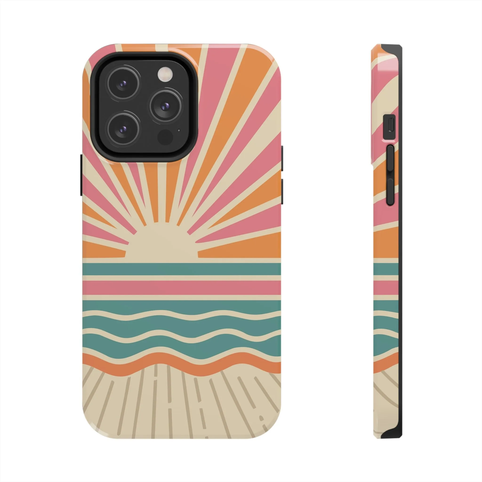 Boardwalk Sunrise | Retro Beach Case