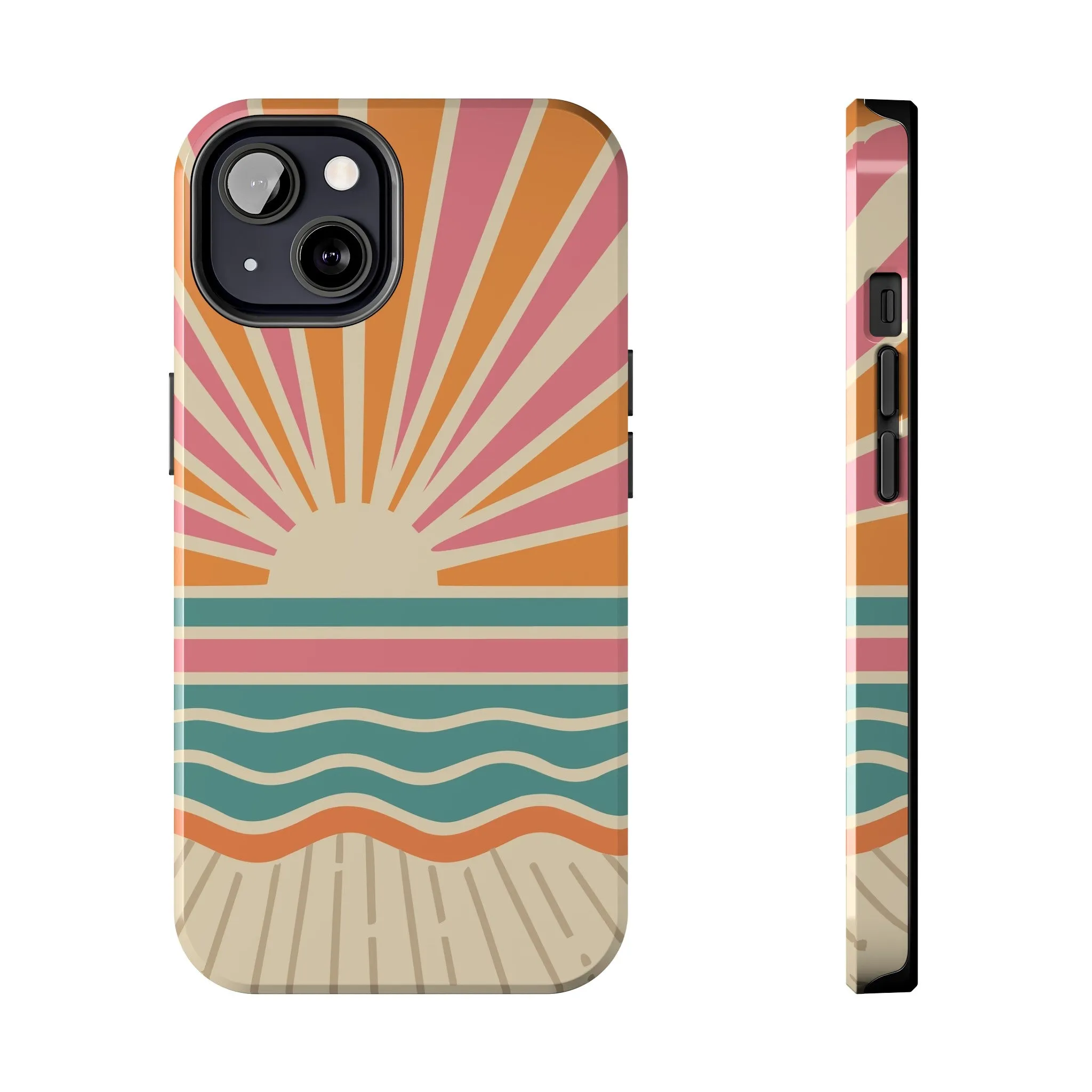 Boardwalk Sunrise | Retro Beach Case