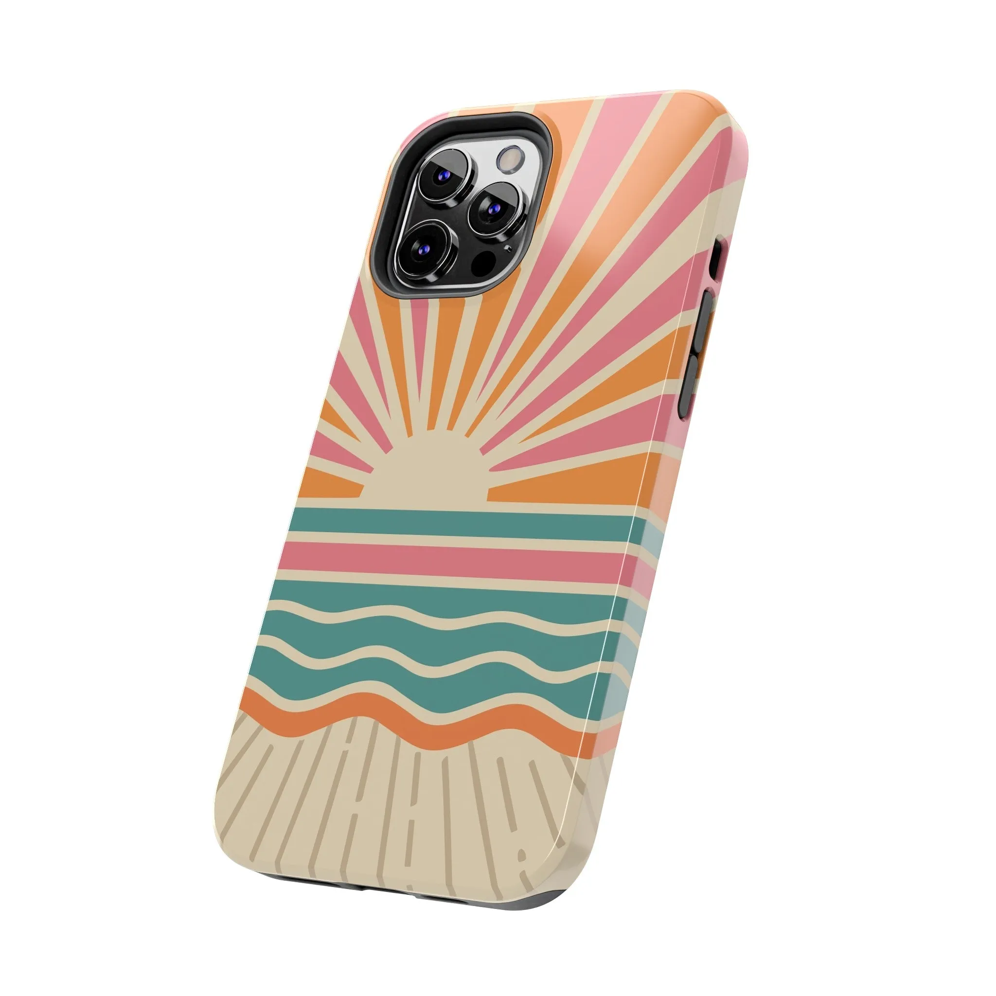 Boardwalk Sunrise | Retro Beach Case