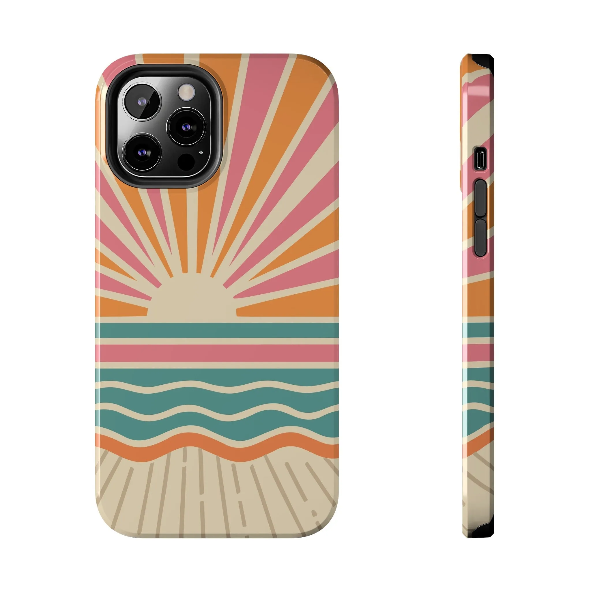 Boardwalk Sunrise | Retro Beach Case