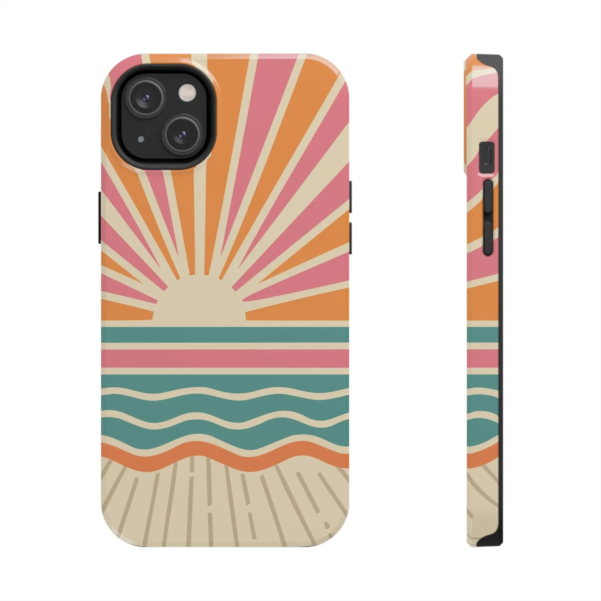 Boardwalk Sunrise | Retro Beach Case