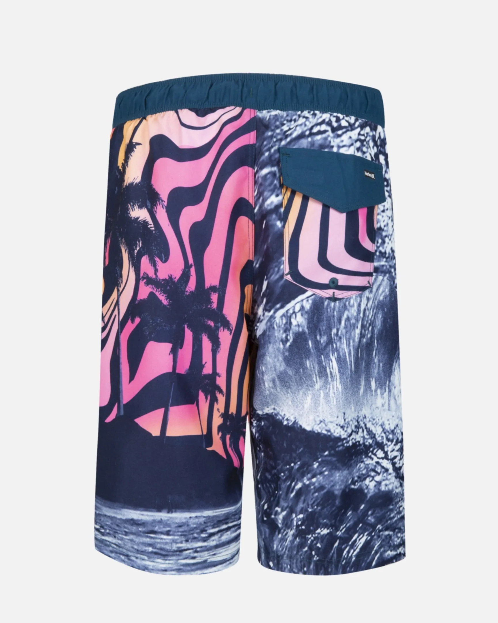 Boys Photoreal Pull On Swim Trunks