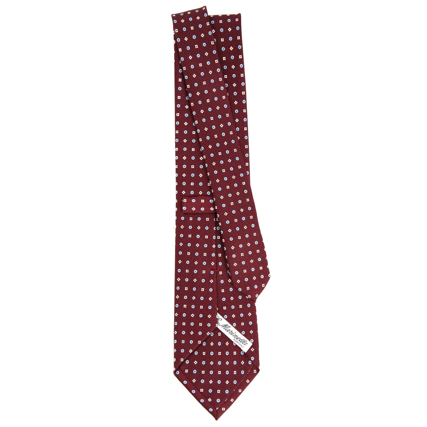 BURGUNDY CLASSIC SILK TIE