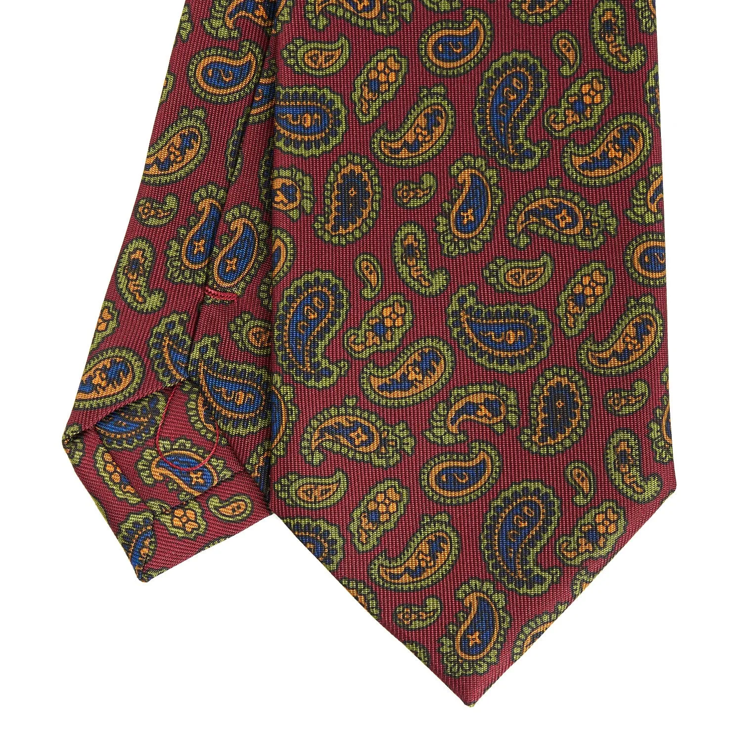 BURGUNDY SARTORIAL CLASSIC SILK TIE