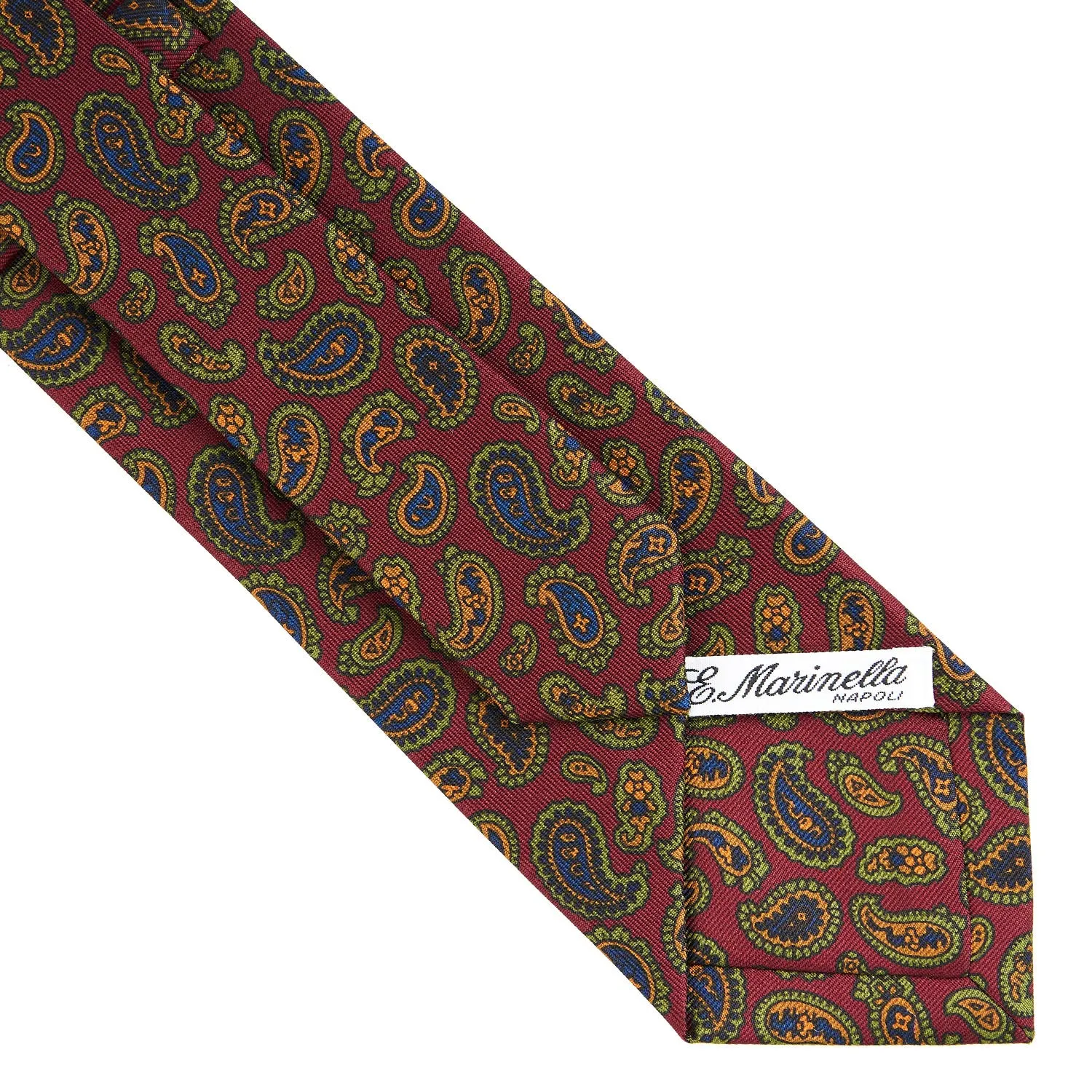 BURGUNDY SARTORIAL CLASSIC SILK TIE