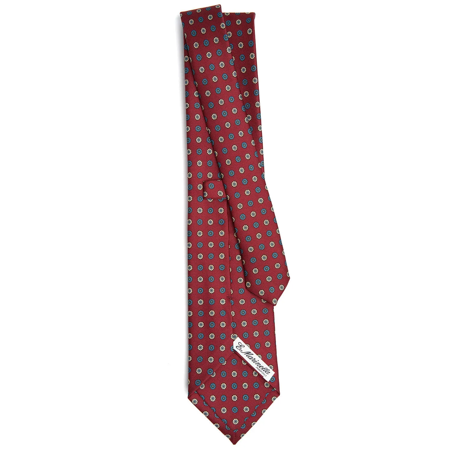 BURGUNDY SARTORIAL CLASSIC SILK TIE