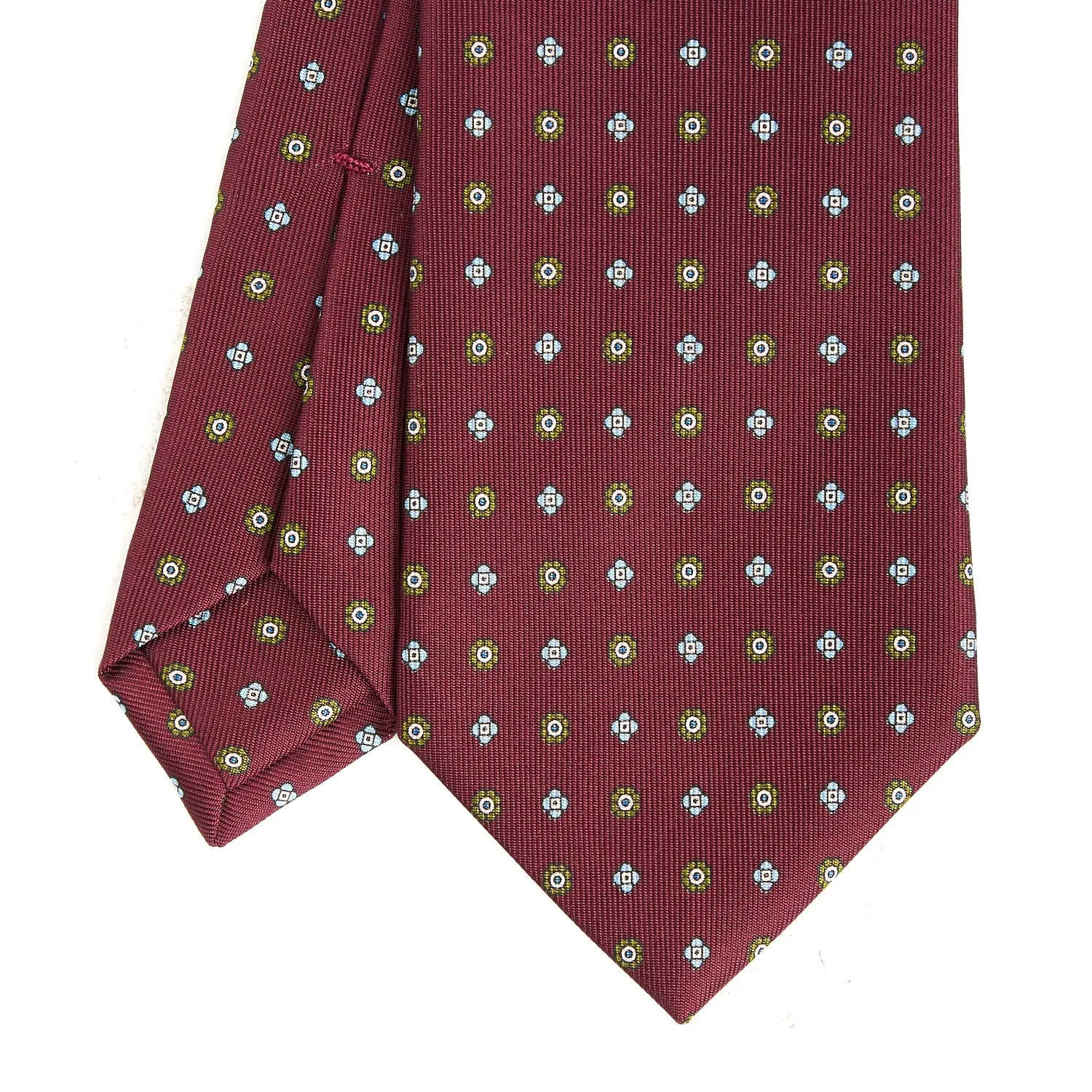 BURGUNDY SARTORIAL CLASSIC SILK TIE