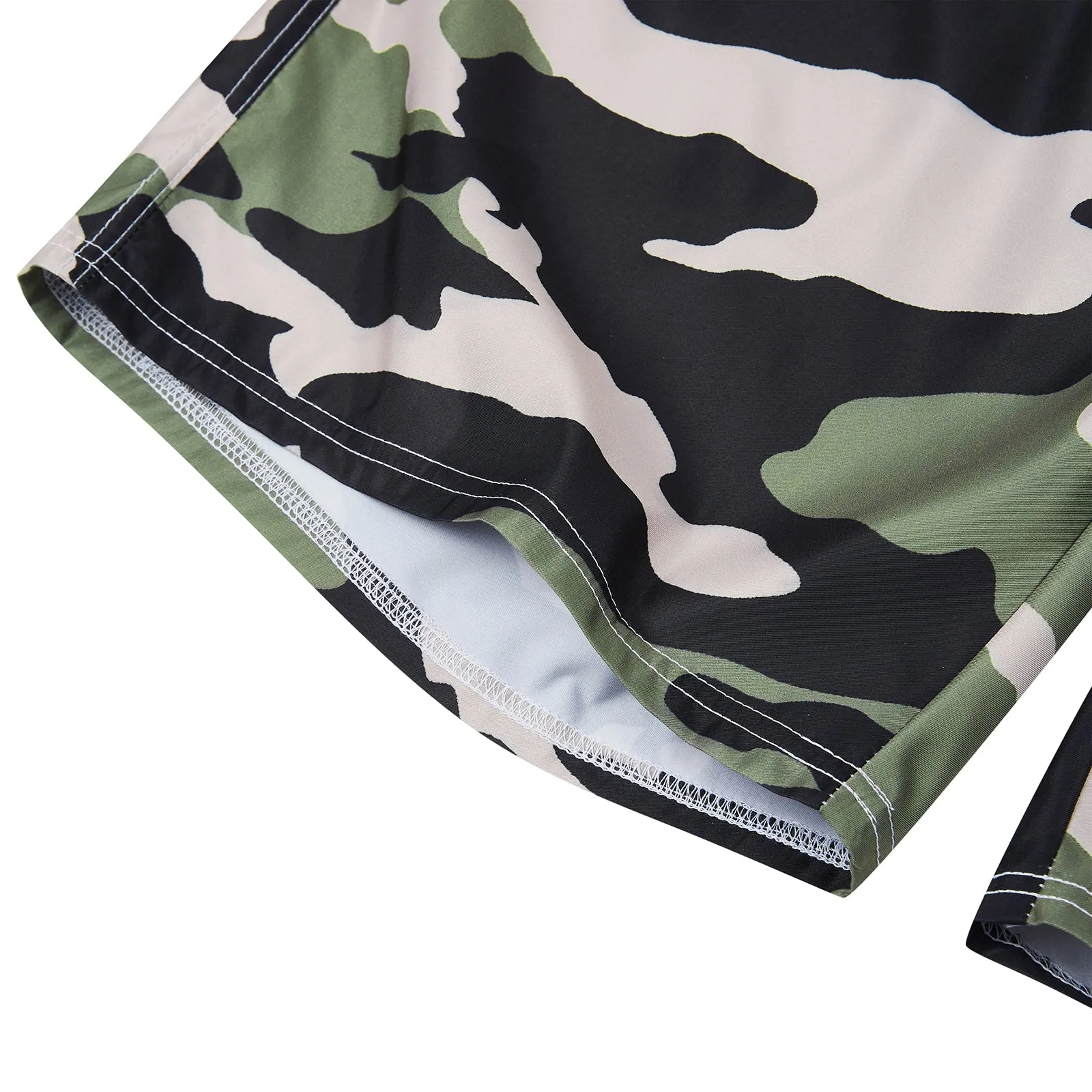 CAMO 11'' INSEAM SWIM TRUNKS