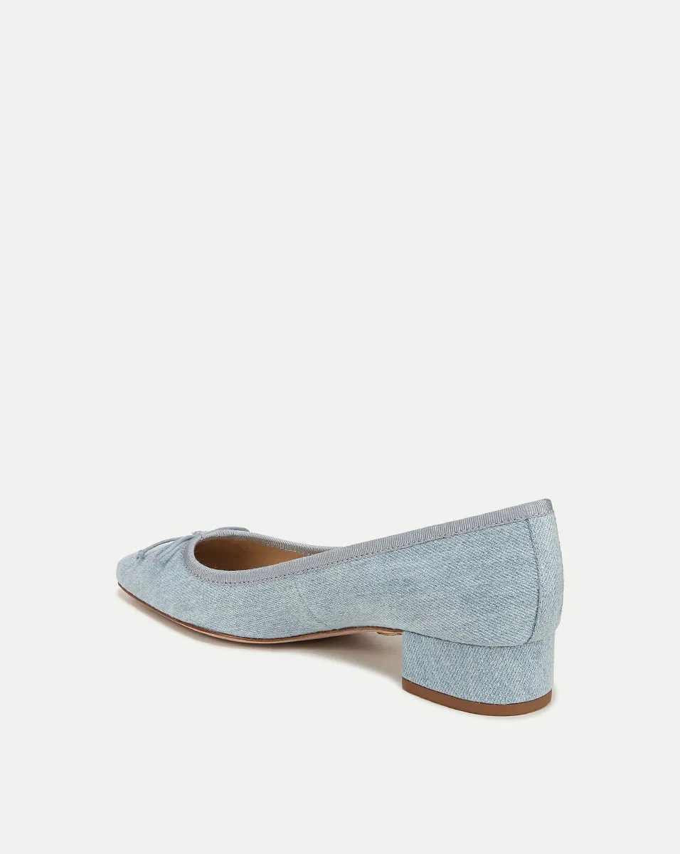 Cecile Denim Ballet Pump