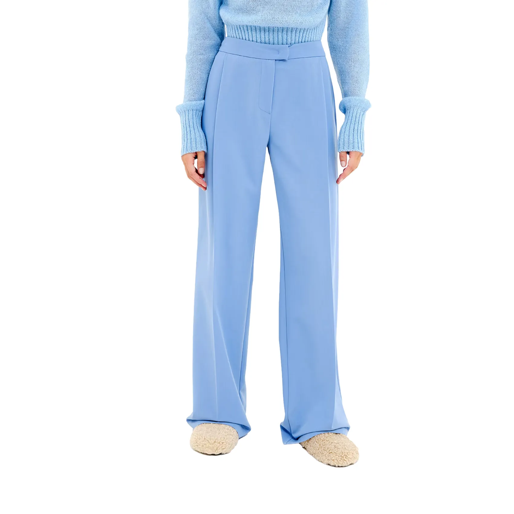 Chloe Trouser - Light Blue