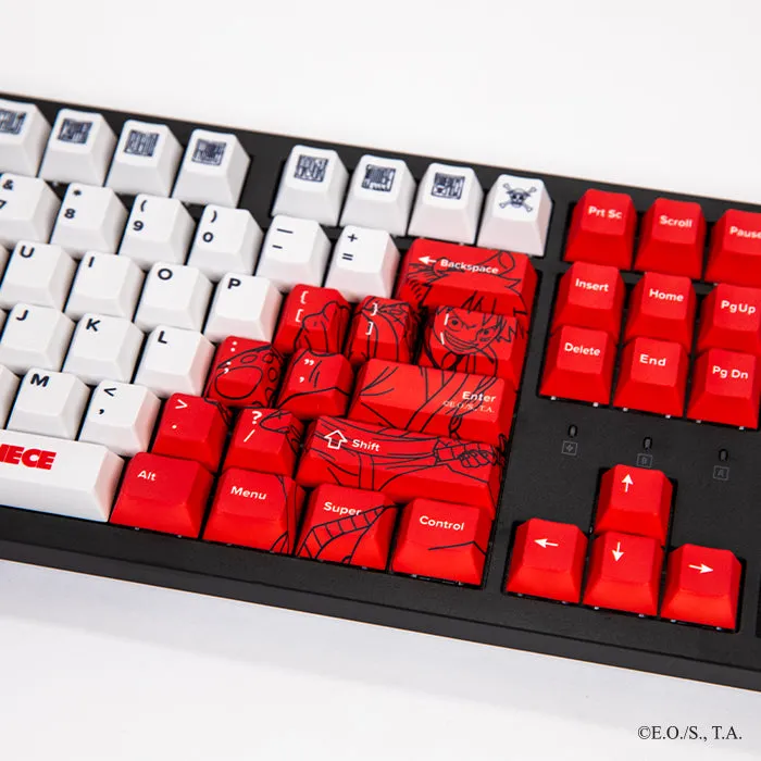 One Piece Anime Themed Premium Quality Keycaps from Cloud9 - Perfect for E-commerce