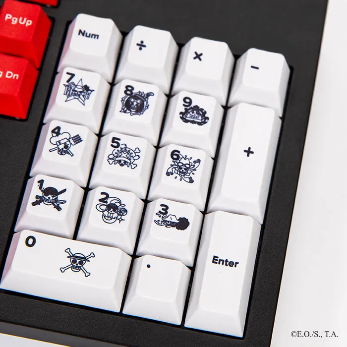 One Piece Anime Themed Premium Quality Keycaps from Cloud9 - Perfect for E-commerce