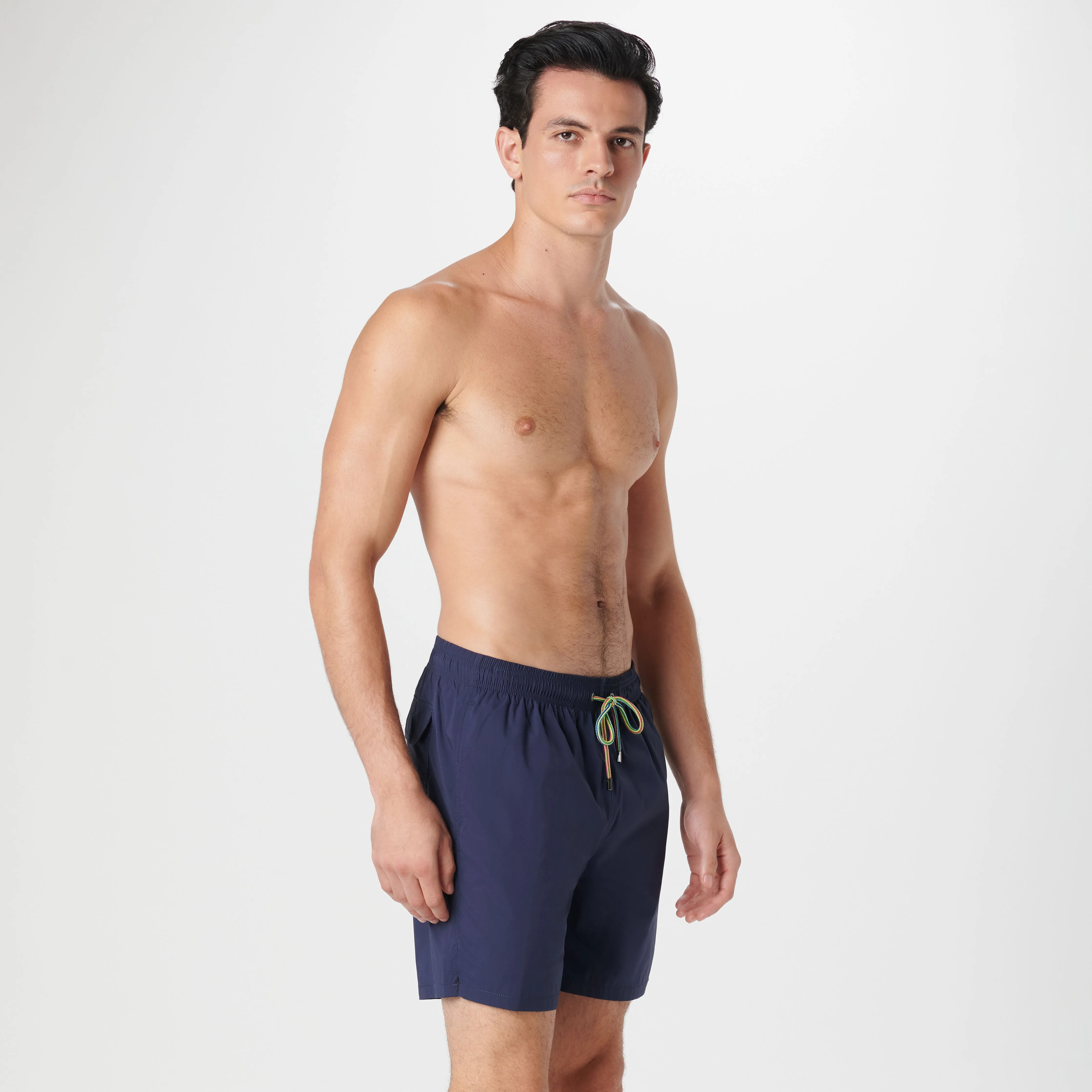 Cosmo Solid Swim Trunks