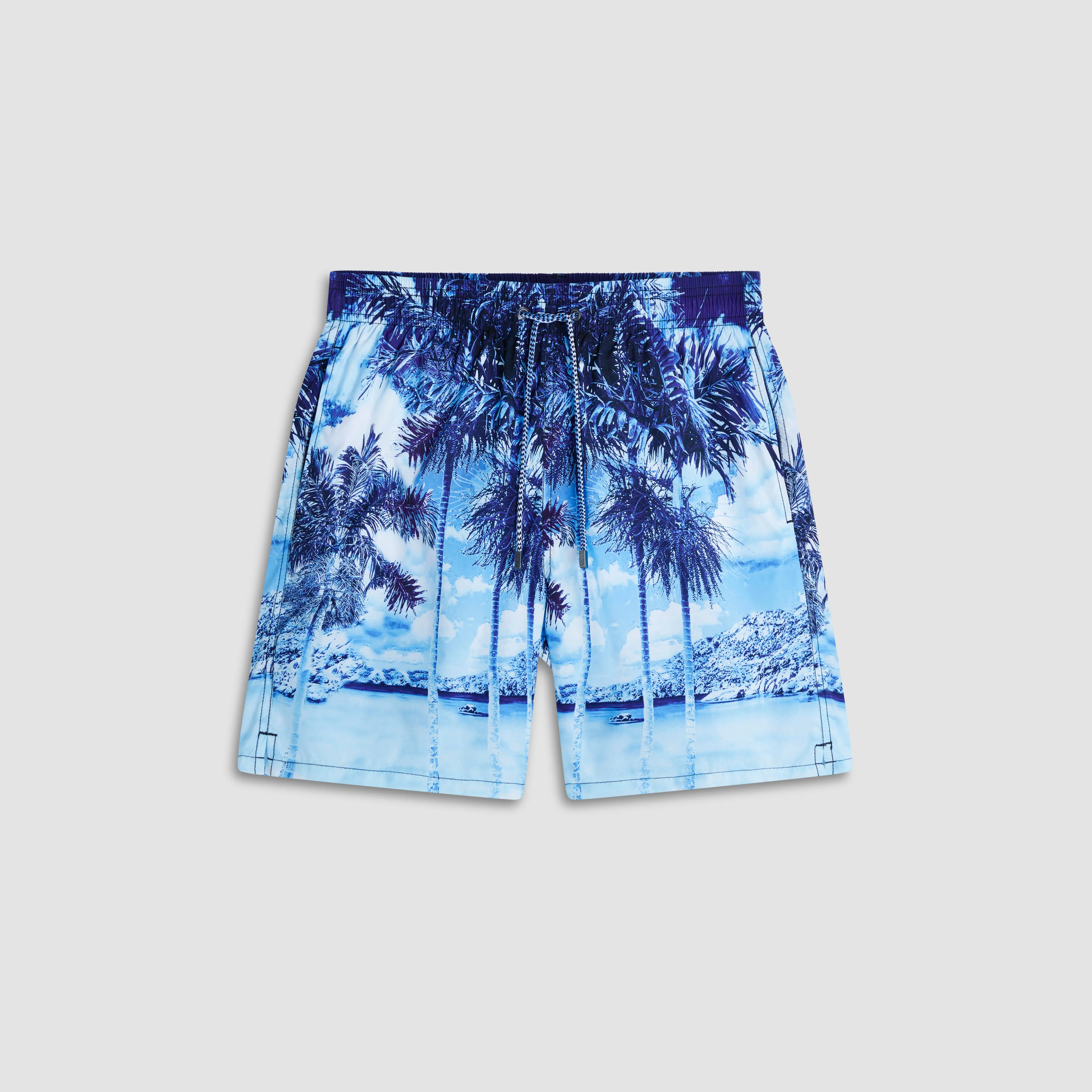 Cosmo Tropical Photoprint Swim Trunks